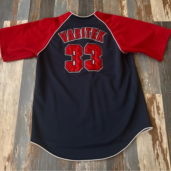 Men’s Red Sox MLB Jason Varitek #33 Jersey size L (42/44) - Picture 3 of 5